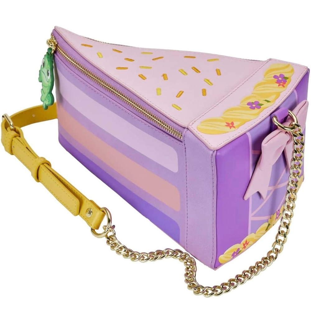 Loungefly Tangled Cake Slice Crossbody